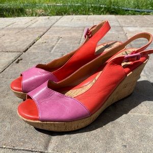 Sofft wedge sandal. Size 10.